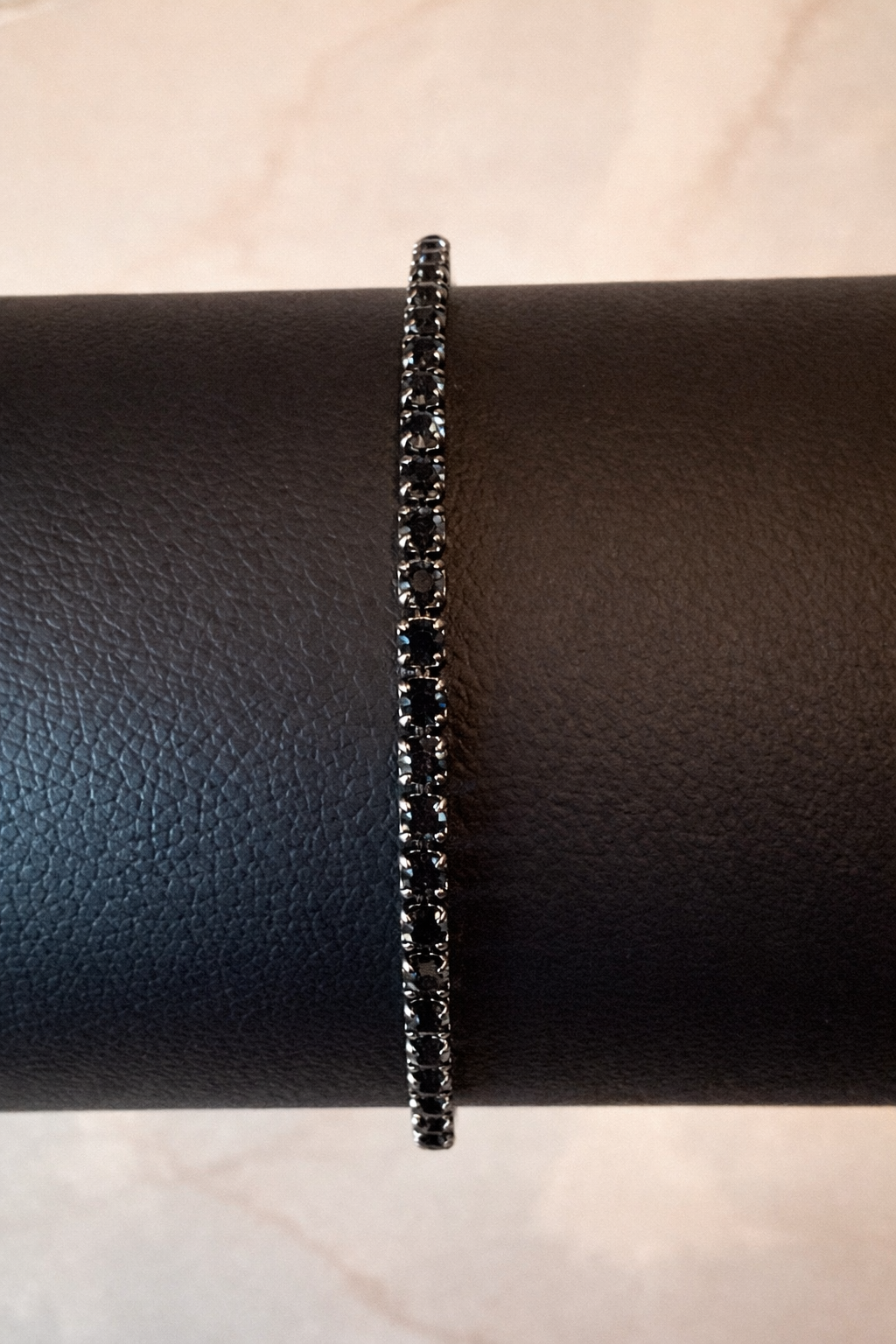 BRACCIALE TENNIS, BLACK  DIAMOND