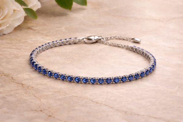 BRACCIALE TENNIS  AZUL SKY