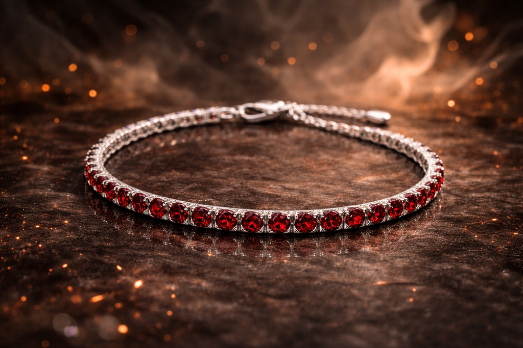 BRACCIALE TENNIS  FlaMe RED