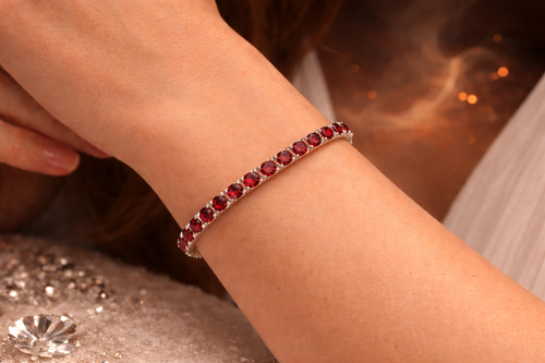 BRACCIALE TENNIS  FlaMe RED